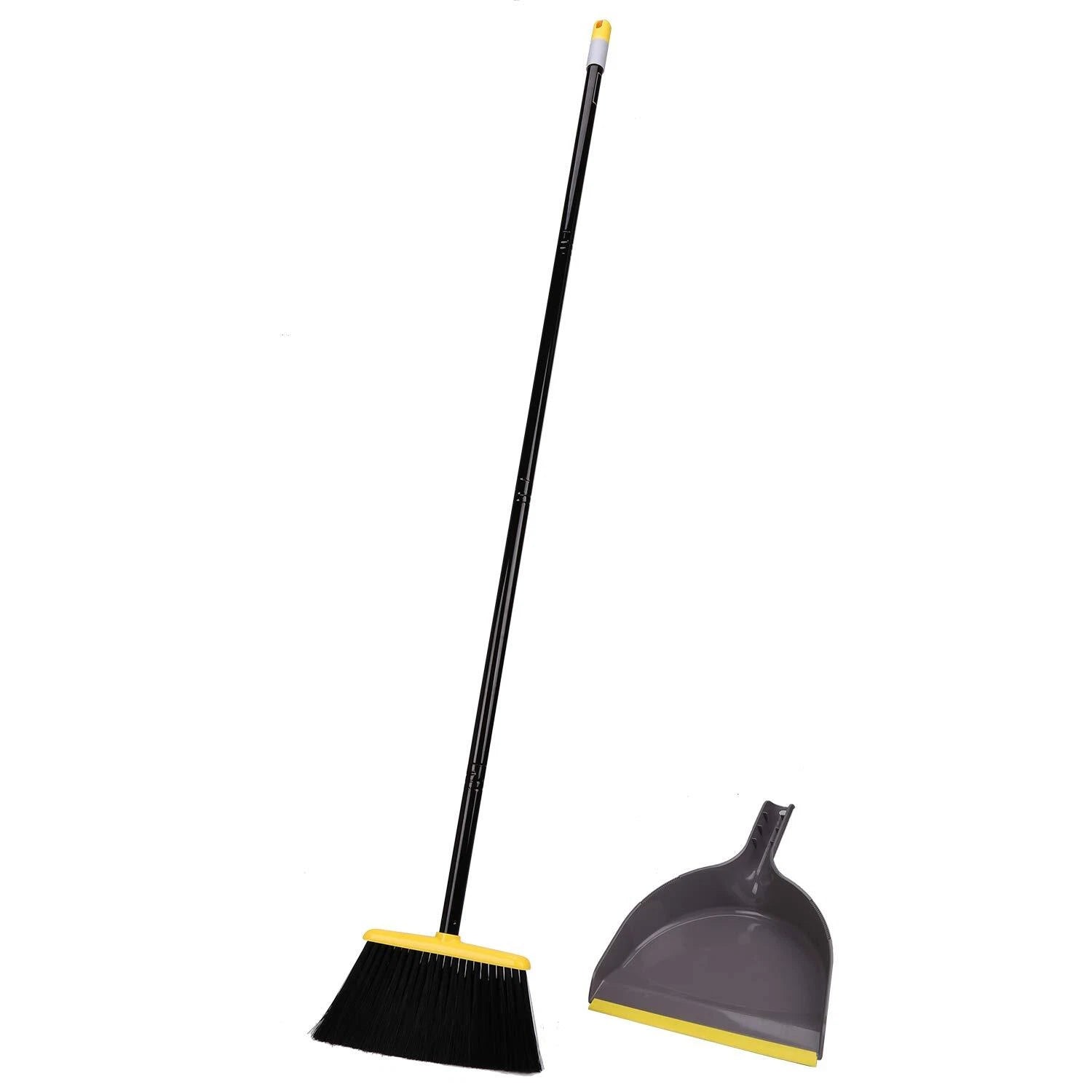 Broom and Dustpan Set Indoor Angle Kitchen Broom for Floor Sweeping Home