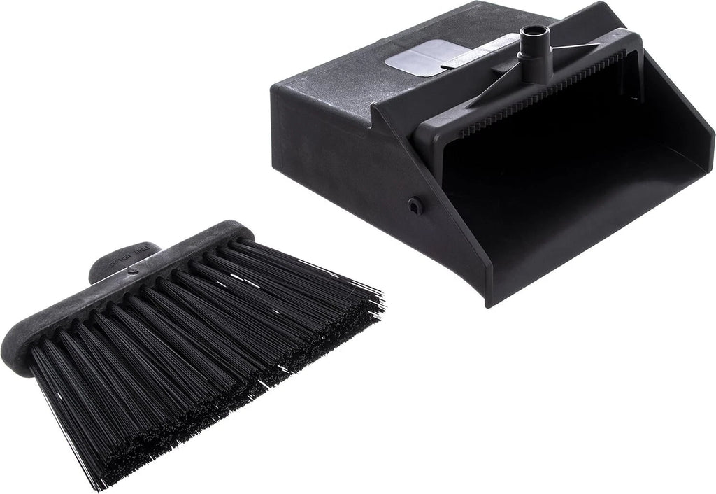 Lightweight Duo-Pan Broom Set with Pivoting Dustpan for Effortless Cleaning