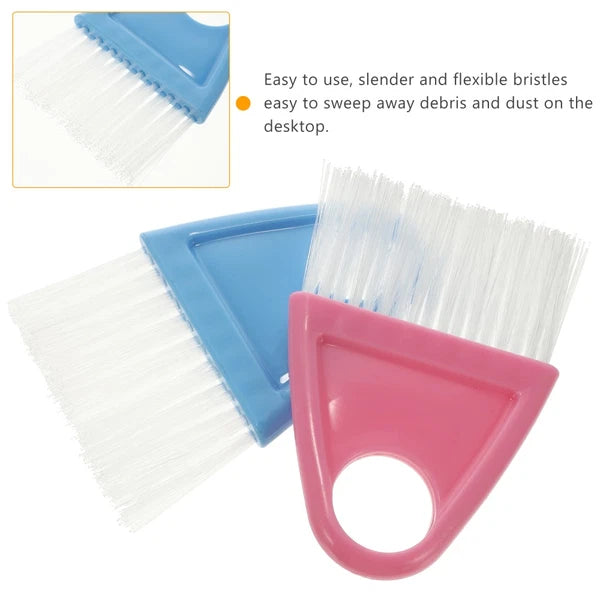 2 Sets Cleaning and Sweeping Desktop Mini Broom Dad Bridegroom Dustpan
