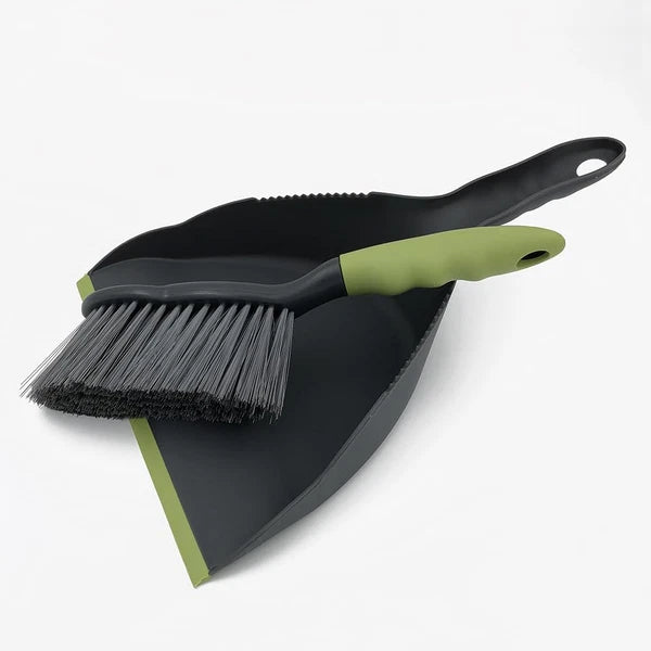 Dust Pan Broom - Dust Pans with Brush,Hand Broom and Dustpan Set,Dustpan and Bru