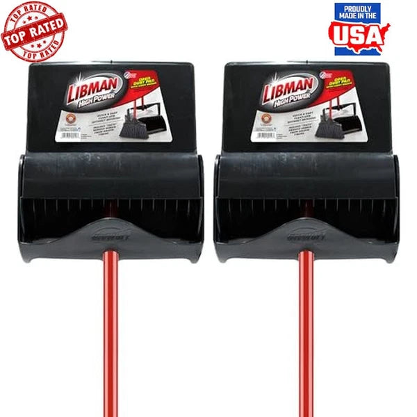 Lobby Broom Dustpan Set Easy Storage Durable Commercial Residential Sturdy New