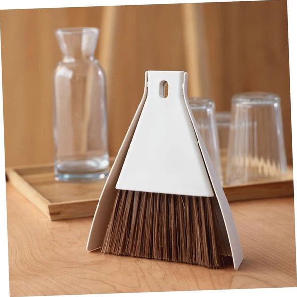 2set Mini Broom Dustpan Set Cleaning Brush for Desktop Small Spaces for Compu...