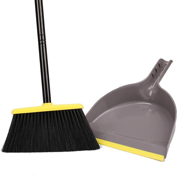 Broom and Dustpan Set Indoor Angle Kitchen Broom for Floor Sweeping Home