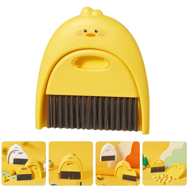 Mini Dustpan Set Baby Child Tabletop Cleaning Brush and Portable Broom