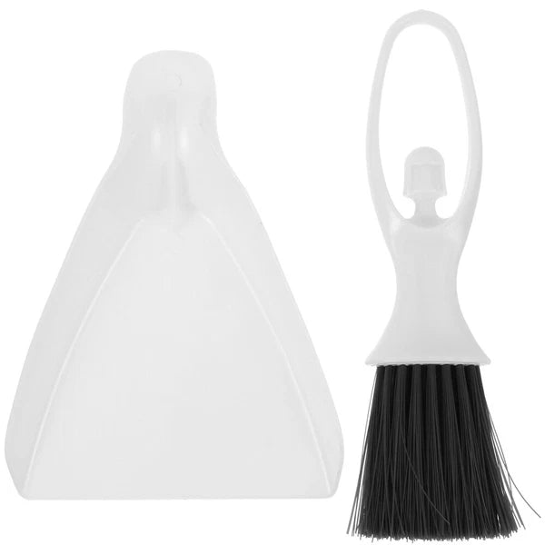 1 Set of Hamster Small Broom Dustpan Set Mini Cleaning Brush with Dustpan for