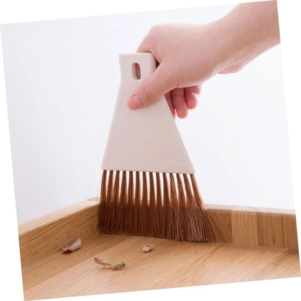 2set Mini Broom Dustpan Set Cleaning Brush for Desktop Small Spaces for Compu...
