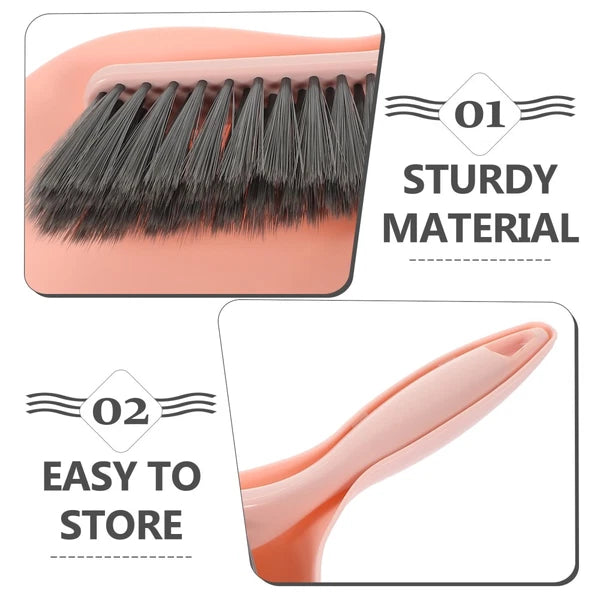 Desktop Cleaning Broom Sweeping Brush and Dustpan Set Multi-function Mini