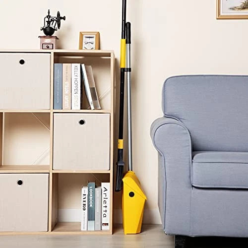 Commercial Broom and Dustpan Set with Windproof Cover Commercial Outdoor