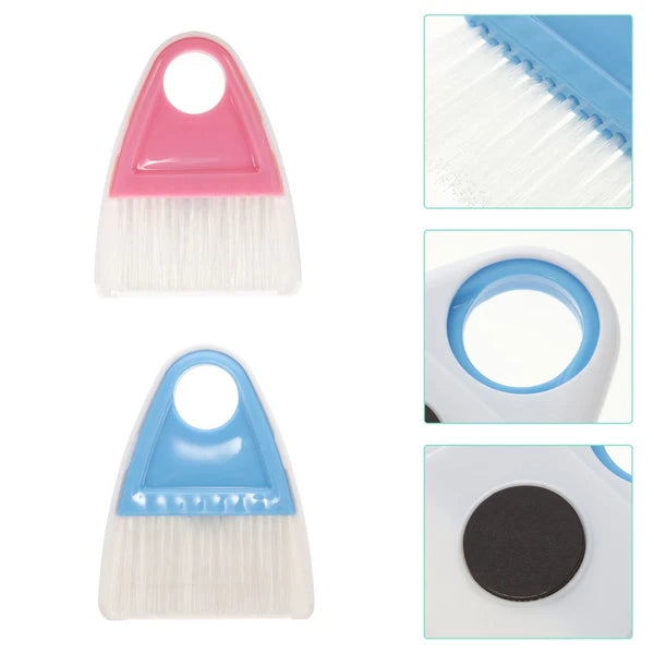 2 Sets Cleaning and Sweeping Desktop Mini Broom Dad Bridegroom Dustpan