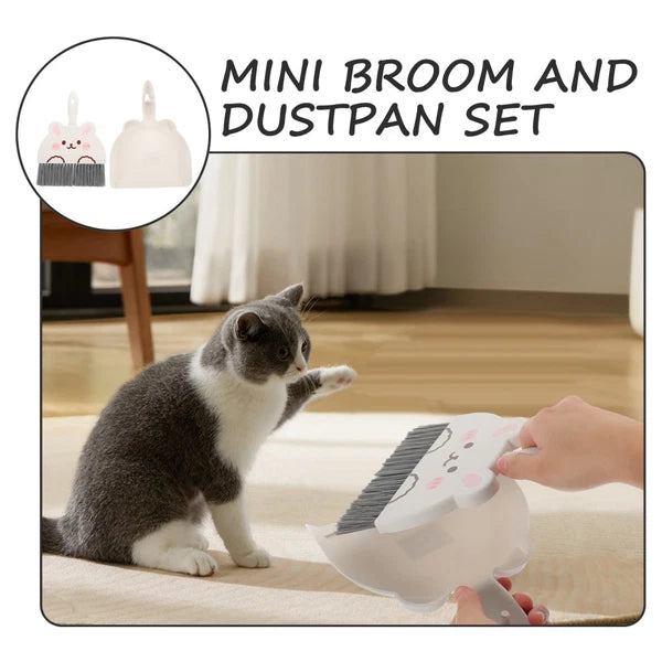 Mini Broom Set Child Cleaning for Housekeeping Crevice Brushes Household