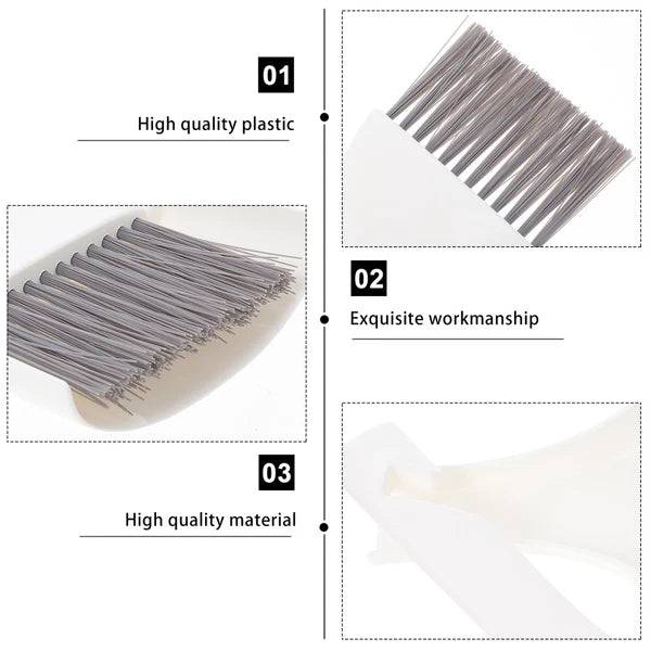 Mini Dustpan Broom Set Compact Cleaning Tools Brush Portable Gadgets for Home