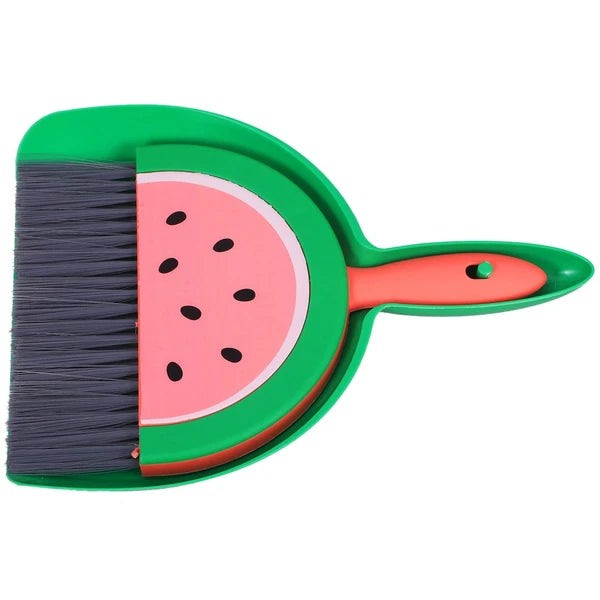 Mini Broom Set Sweeping Brush and Dustpan Desktop Small Dad Child with