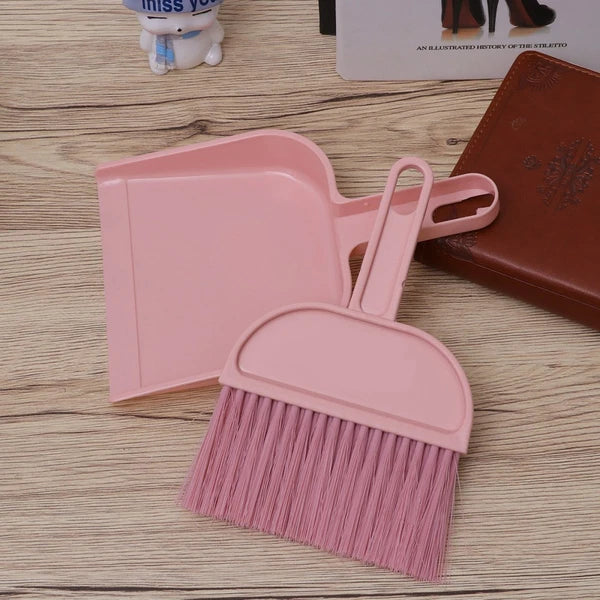 Mini Broom Dustpan Set and Cleaning Tools for Housekeeping Desktop Brush