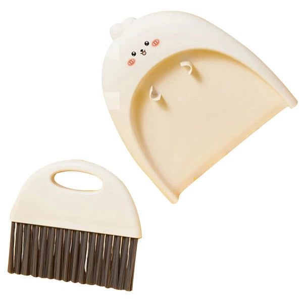 Mini Dustpan Set Child Baby Tabletop Cleaning Brush and Small Plastic Broom