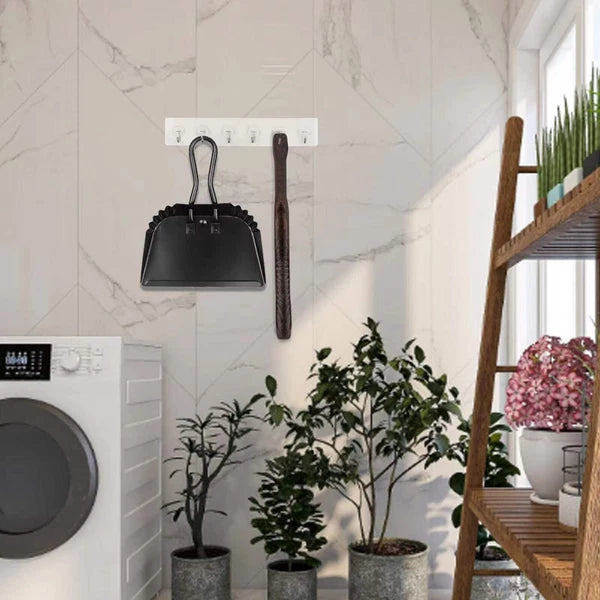 Dustpan and Brush Set-Handheld Angled Dust Pan and Hand Broom SetWhisk Broom ...