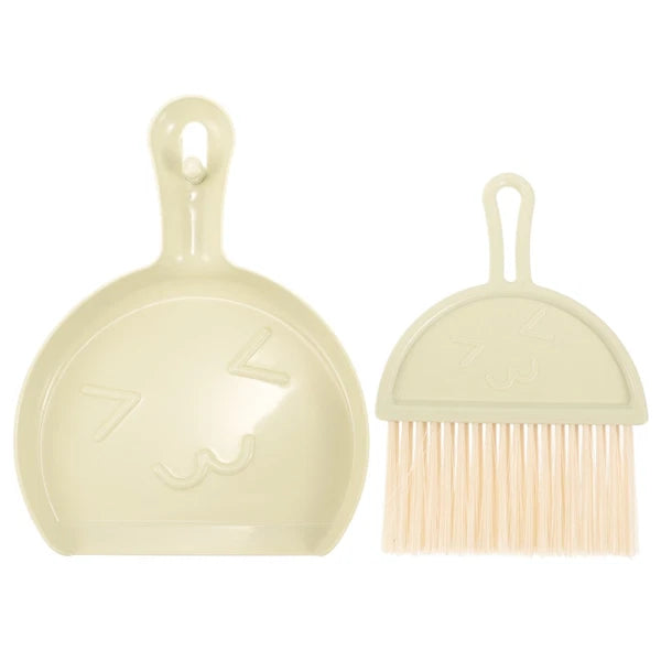 Cleaning Brush Set Worktop Dustpan Countertop Child Table Handheld Broom