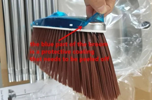 Household Broom and Dustpan Set, 56" Kitchen Broom and Dustpan Combo Set