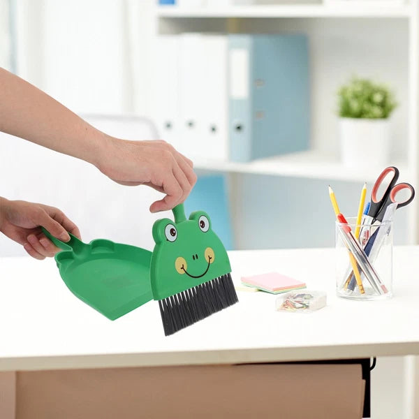Desktop Cleaning Brush Set Small Broom Convenient Mini And Dustpan