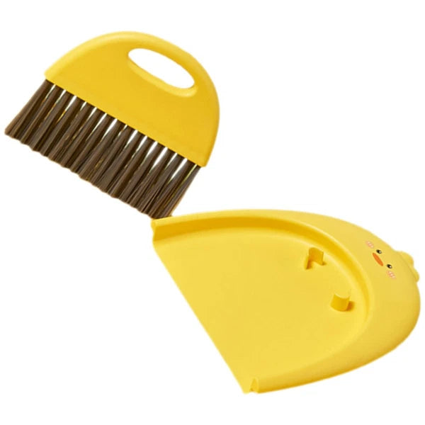 Mini Dustpan Broom Set Toddler Baby and Brush Small Hand Sweeping Countertop