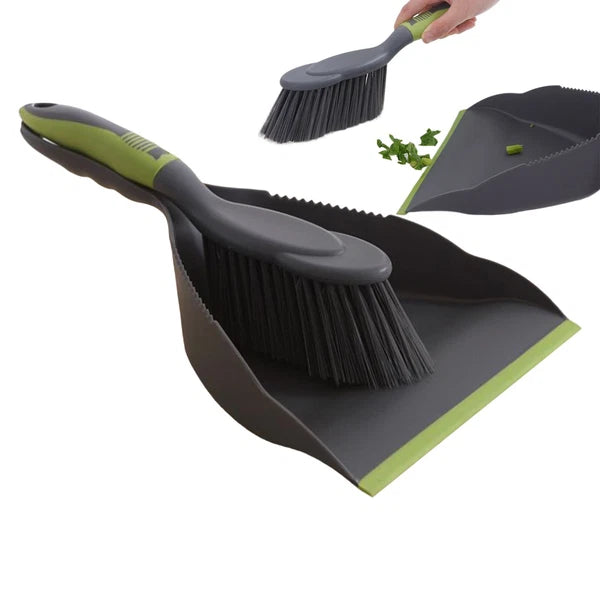 Dust Broom And Pan Set Household Cleaning Kit Handheld Hand Broom And Pleasant