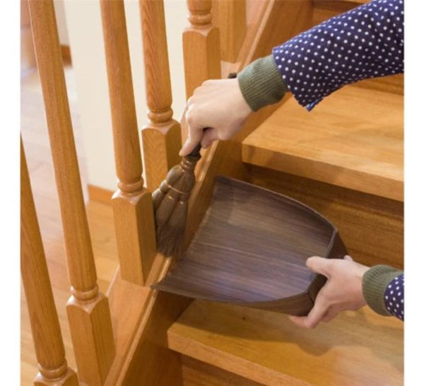 SANBELM Japanese Little Cleaning Set Broom Dustpan F/S w/Tracking# Japan New