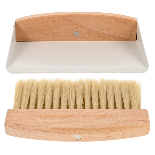1 Set of Desktop Cleaning Broom Mini Dustpan Small Table Broom and Dust Pan US
