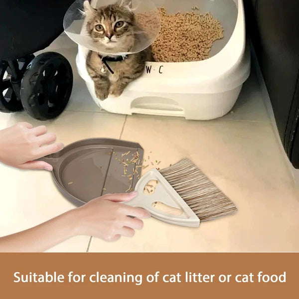 Small Mini Hand Broom Dustpan : and Set and and and Brush for Cat Litter Kitchen