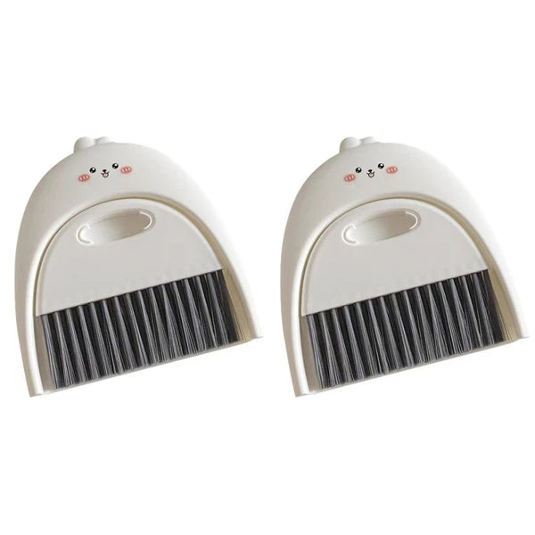Mini Dustpan Set Baby Child Table Cleaning Brush And Dust Snake-