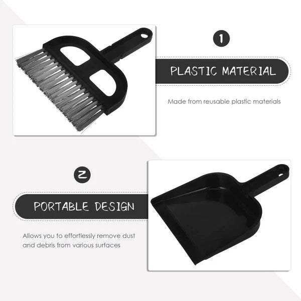 Broom Dustpan Set Multi-function Whisk Small Sweeping Countertop Brush