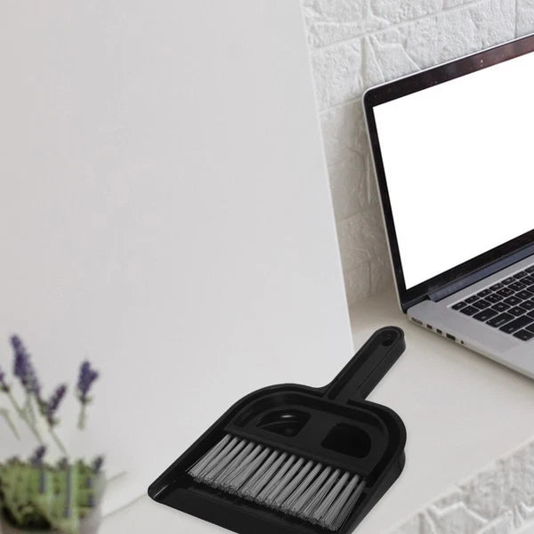 Broom Dustpan Set Small Sweeping Countertop Brush Car Cleaning Interior