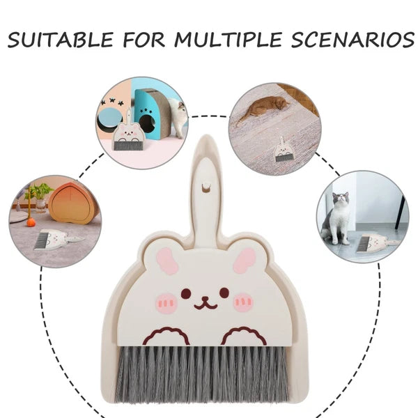 Mini Broom Set Child Cleaning for Housekeeping Crevice Brushes Household