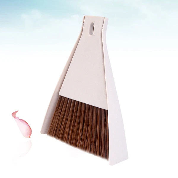 Household Cleaning Desktop Tool Broom Set Small and Dustpan Brush Mini