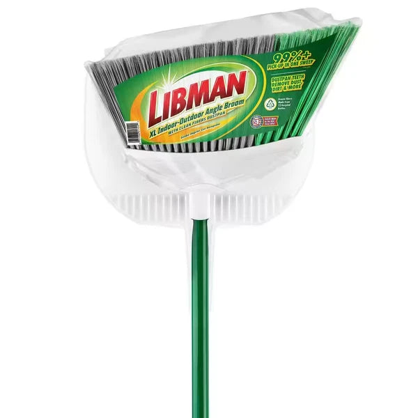 Extra-Large Precision Angle Broom and Dustpan Set Cleaning Tools