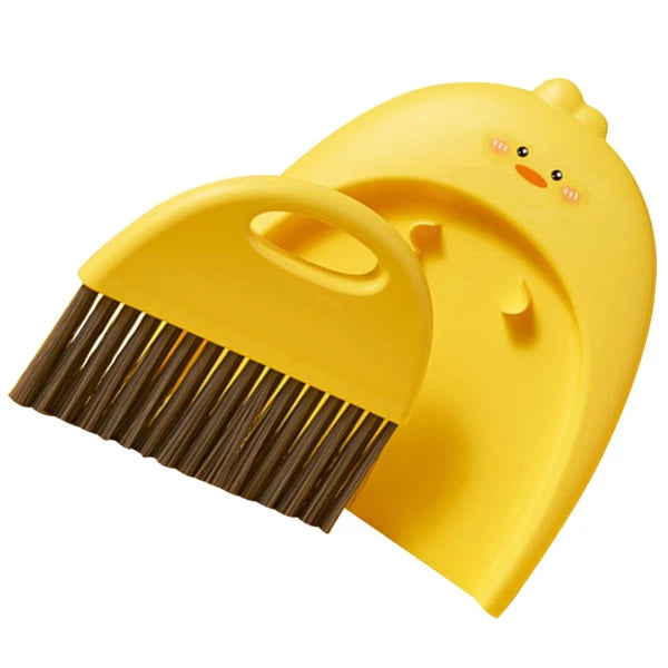 Mini Dustpan Set Baby Child Tabletop Cleaning Brush and Portable Broom