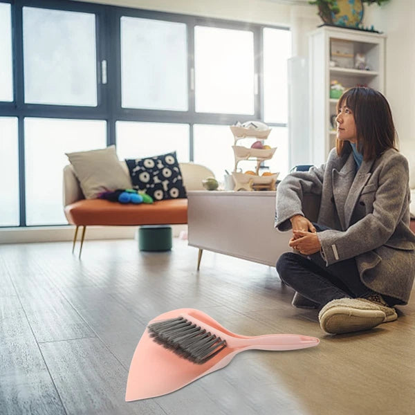 Desktop Cleaning Broom Small Dustpan Set and Multi-function Mini
