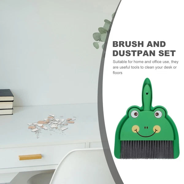 Desktop Cleaning Brush Set Small Broom Convenient Mini And Dustpan