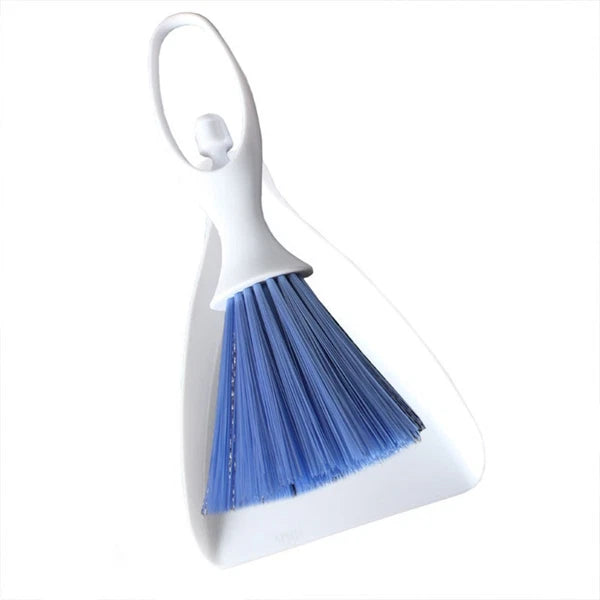 2 Sets Desktop Broom Small Dustpan Portable Brush Cleaning Tools Cleaner